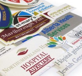 Emblemtek Healthcare printed emblems sq