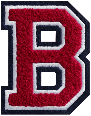 Chenille Letterman Embroidered Emblems - Emblemtek